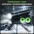 Kochar EDC Zaklamp LED oplaadbaar - Set van 2 - 800 Lumen - 5 Standen