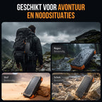 Kochar Solar Powerbank 30000 mAh - Oranje