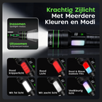 Kochar Titan Zaklamp LED oplaadbaar - 6,000 Lumen - 5 Standen