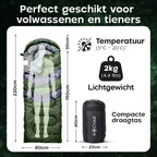 Kochar Slaapzak 4 Seizoenen - Groen
