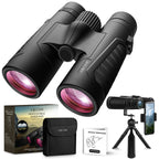Kochar Verrekijker - 12x42 - BAK4 - Waterdicht -Paarse Lens