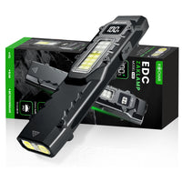 Kochar EDC Zaklamp LED Oplaadbaar - 1000 Lumen