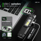 Kochar EDC Zaklamp LED Oplaadbaar - 1000 Lumen
