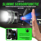 Kochar Hoofdlamp LED oplaadbaar - 5000 Lumen - 9 standen